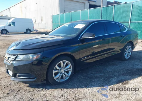 2017 Chevrolet Impala 1Lt из США, поврежденный, VIN 2G1105S37H9133258